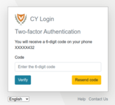 Figure 1.2: Mobile Two Factor Authentication.