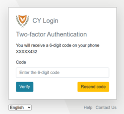Figure 1.2: Mobile Two Factor Authentication.