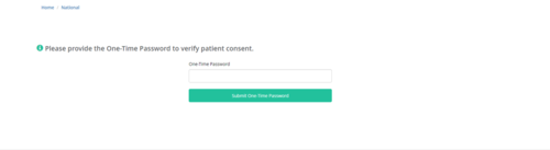 Figure 2.4: One-Time Password (OTP) Field.